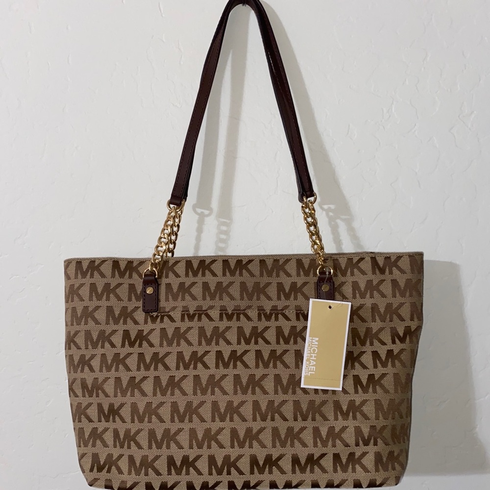 Michael kors jet set chain tote
